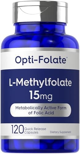 Carlyle L Methylfolate 15mg | 120 Capsules | Value Size | Max…