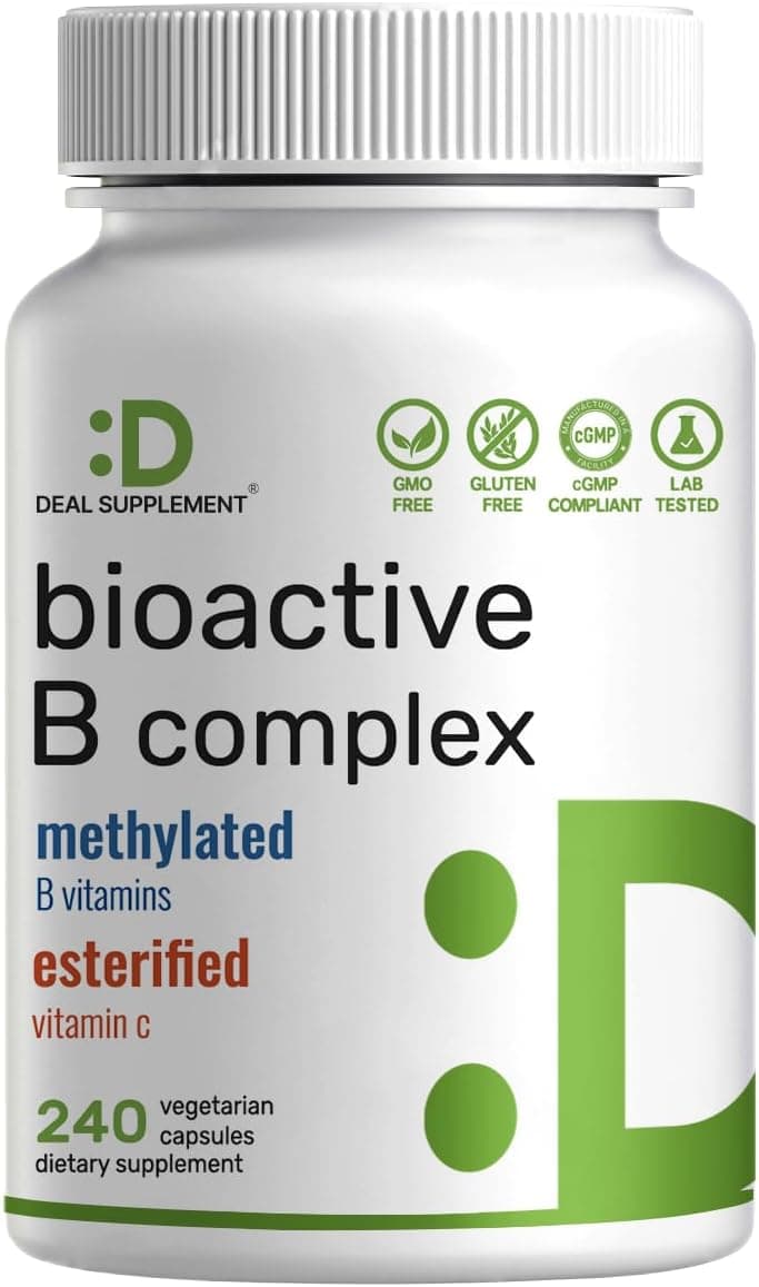 Bioactive Vitamin B Complex for Men & Women