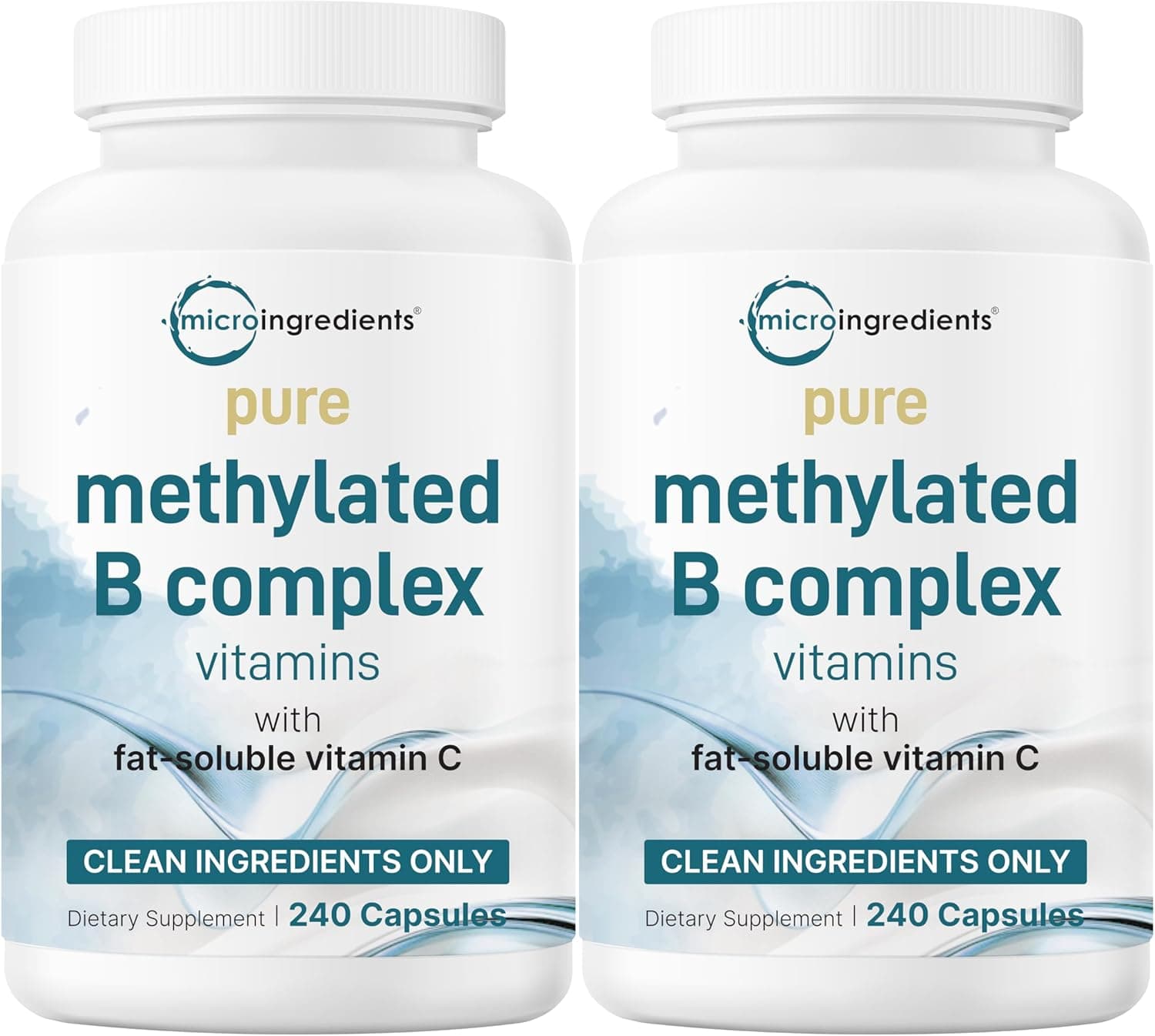Micro Ingredients 2 Pack Pure Methylated B Complex